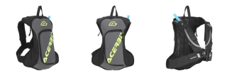 a Batoh s picím vakem / picí vak ACERBIS ACQUA DRINK BAG/BACKPACK objem batohu 5 litrů, objem picího vaku 2 litry, barva černá/šedá/žlutá fluo 