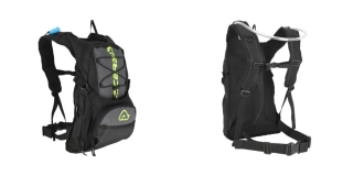 Batoh s picím vakem / picí vak ACERBIS H20 DRINK BAG/BACKPACK objem batohu 10 litrů, objem picího vaku 3 litry, barva černá/šedá/žlutá fluo
