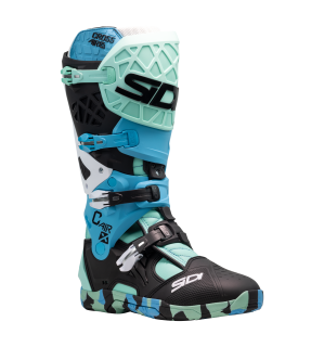 Motokrosové / enduro boty SIDI CROSSAIR X barva messy/cyan, pár
