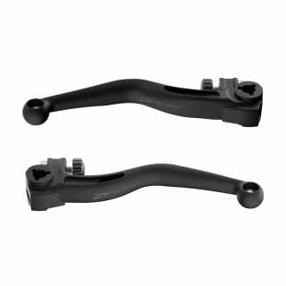 Set motocyklových páček brzda/spojka POLISPORT APT UNDBREAKABLE LEVERS KIT pro HUSQVARNA TE/FE rok 2022-2025