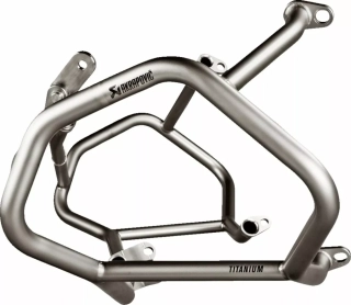 Spodní padací ochranný rám motocyklu AKRAPOVIC CRASH BAR LOW pro BMW R 1300 GS ADVENTURE rok výroby 2019-2023