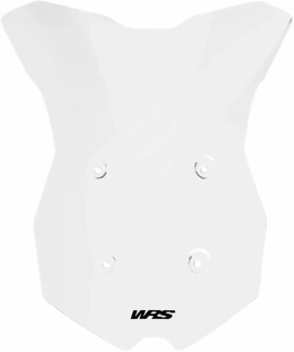 Motocyklové plexi / čelní plexi motocyklu WRS VERZE TOURING KT006T pro KTM 1290 SUPER DUKE GT 2019-2024 barva čirá, výška plexi 44 cm