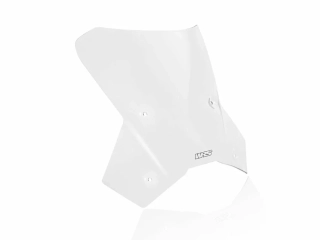 Motocyklové plexi / čelní plexi motocyklu  WRS VERZE TOURING KT009T pro KTM 1290 SUPER ADVENTURE / S rok 2021-2024 barva čirá, výška plexi 30 cm 