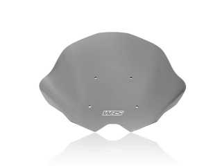 Motocyklové plexi / čelní plexi motocyklu  WRS VERZE SPORT KT011FS pro KTM DUKE 890 / 790 / R rok 2020-2024 barva tmavě kouřová, výška plexi  28,5 cm