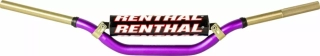 Motokrosové řidítka s hrazdou RENTHAL 998 TWINWALL REED / WINDHAM HANDLEBAR barva fialová