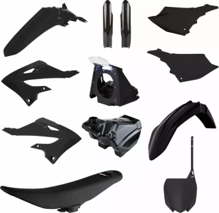 Sada plastů  POLISPORT RESTYLING KIT typ 90768 pro YAMAHA YZ 125 rok 2002-2021 viz popis, barva černá, design YZ 2022 