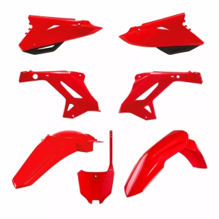 Sada plastů POLISPORT RESTYLING BODY KIT typ 91358 pro HONDA CR 125 R rok 2000-2001 červená/černá 