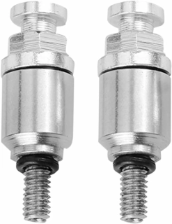 Odvzdušňovací mikro ventilky (pár) KSX FORK AIR BLEEDERS WP/MARZOCCHI/OHLINS - STŘÍBRNÉ VERZE M4 ( 4 mm )
