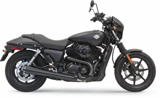 Koncovky výfuku BASSANI MEGAPHONE PERFORMANCE SLPI-ON MUFFLER pro HARLEY DAVIDSON XG 500 / 750 rok 2015-2020 
