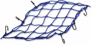 Síť - popruh - pavouk na zavazadla EMGO CARGO NET BUNGEE NETS - modrá - 38cm x 38cm