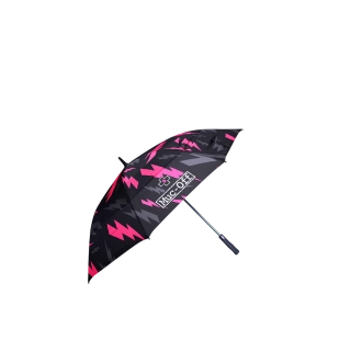Deštník MUC-OFF BOLT UMBRELLA rozpětí 130 cm barva černá/růžová 