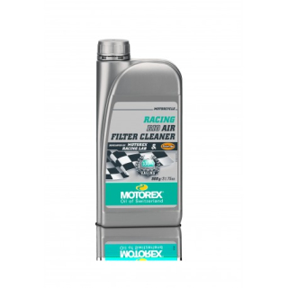 a Biologicky odbouratelný čistič vzduchových filtrů v prášku MOTOREX RACING BIO AIR FILTER CLEANER balení 900 g