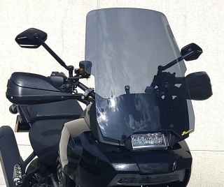 Plexi na motocykl BULLSTER pro Harley Davidson RA 1250 ABS / S Pan America rok 2021-2024 viz popis, barva kouřová