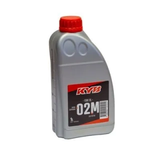 Tlumičový olej KYB FRONT FORK KYB OIL 02M obsah balení 1 litr, orig. č. 30070010101