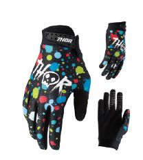 Dětské motokrosové / MTB rukavice THOR LAUNCHMODE SPLAT barva multi 