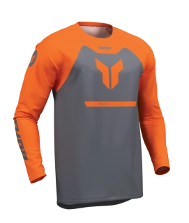 Motokrosový - enduro - MTB dres THOR RIDEMODE barva menace charcoal