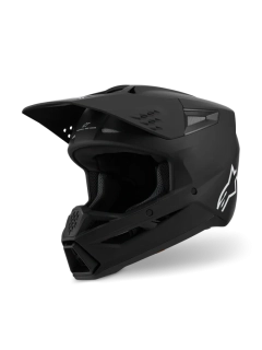 Motokrosová přilba ALPINESTARS SM3 / SM-3 / S-M3 / 8300426-110 BLACK MATT černá matná