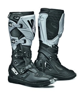 a Motokrosové / enduro boty s kloubem SIDI X-3 barva černá/šedá, pár velikost 46