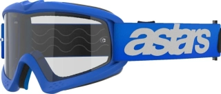 Dětské motokrosové / enduro / MTB brýle ALPINESTARS VISION BLAZE barva modrá, čirá čočka 