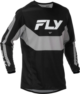 Motokrosový / enduro dres FLY RACING KINETIC barva černá/bílá