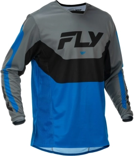 Motokrosový / enduro dres FLY RACING KINETIC barva modrá/šedá/černá