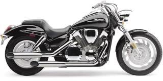 Koncovky výfuku COBRA SLASHCUT pro HONTA VTX 1300 C rok 2004-2009 barva chromová