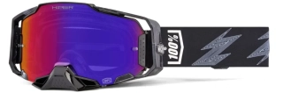 Motokrosové brýle 100% ARMEGA CRENSHAW HIPER 50003-00020 - zrcadlové fialové sklo hiper 