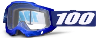Motokrosové brýle 100% ACCURI 2 BLUE 2028 s čirým objektivem 50013-00057