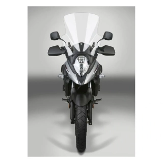 Plexi motocyklu NATIONAL CYCLE verze vysoká N20222 pro SUZUKI DL 650 V-STROM / V-STROM ADVENTURE/X/XT rok 2017-2021 barva čirá, výška plexi 48,2 cm 