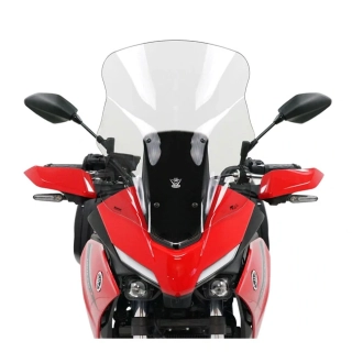 Plexi motocyklu NATIONAL CYCLE verze střední N20335 pro YAMAHA TRACER 7 rok 2020-2021 barva světle šedá, výška plexi 53,3 cm