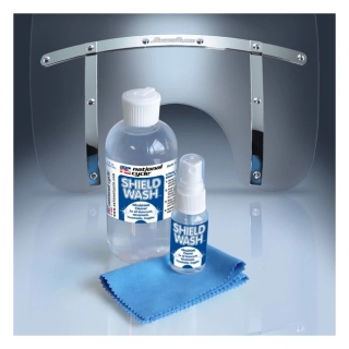 Čistící přípravek na čelni plexi, hledí přileb, sluneční brýle  motocyklu NATIONAL CYCLE WINDSHIELD CLEANER KIT N1401-01