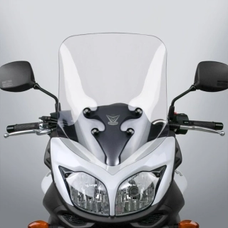 Plexi motocyklu NATIONAL CYCLE verze střední N20215C pro SUZUKI DL V-Strom/V-Strom Adventure/X/XT rok 2012-2016 barva čirá, výška plexi 56,6 cm