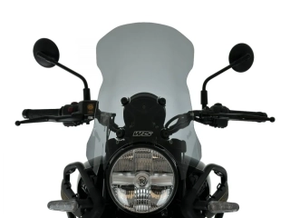 Plexi motocyklu WRS pro ROYAL ENFIELD HIMALAYAN 450 ABS rok 2024-2025 výška plexi 37,5 cm, barva kouřová