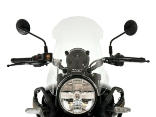 Plexi motocyklu WRS pro ROYAL ENFIELD HIMALAYAN 450 ABS rok 2024-2025 výška plexi 32,5 cm, barva čirá