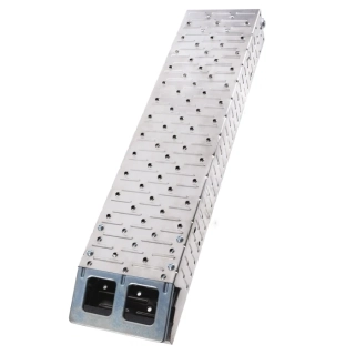Skládací nerezová nájezdová rampa OXFORD OX299 Stainless Steel Foldable Ramp délka 210 cm, šíře 27,5 cm, nosnost 300 kg