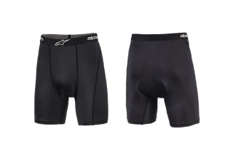 Funkční boxerky/trenýrky s pěnovým polstrováním ALPINESTARS MX BOXER PADDED 4750326-10 barva černá, velikost S
