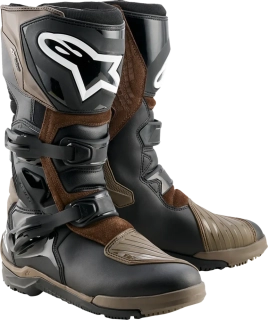 Adventure boty na motocykl ALPINESTARS COROZAL V2 ADVENTURE DRYSTAR 2040126-82 barva hnědá/černá 