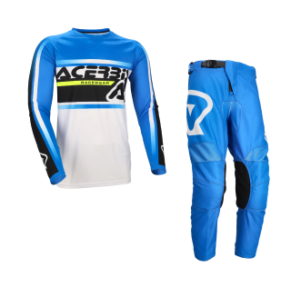 a Dětský motokrosový komplet kalhot a dresu ACERBIS LINEAR JUNIOR barva oranžová/černá 26 velikost 28+XL