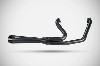 Výfukový systém motocyklu ZARD FULL KIT EXHAUST SYSTEM 2:1 pro motocykl HARLEY DAVIDSON FLHCS 1923 Softail Heritage Classic 117 rok 2025 viz popis, barva černá 
