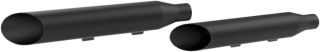 Koncovky výfuku KHROME WERKS 3" HP PLUS SLIP-ON MUFFLERS pro HARLEY DAVIDSON XL rok 2014-2022 viz popis, barva černá