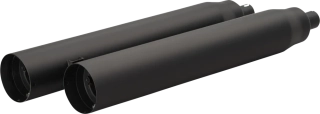 Koncovky výfuku KHROME WERKS 4,5" WAR HAMMER MUFFLERS pro INDIAN TOURING BEZ BRAŠEN rok 2014-2025 viz popis, barva černá