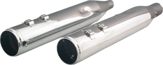 Koncovky výfuku KHROME WERKS 4,5" HP PLUS SLIP-ON MUFFLERS pro HARLEY DAVIDSON TOURING rok 2017-2025 viz popis, barva chromová 