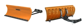 Odpružená sněhová radlice včetně adaptéru SHARK SNOW PLOW DELUXE barva oranžová, šířka 152 cm