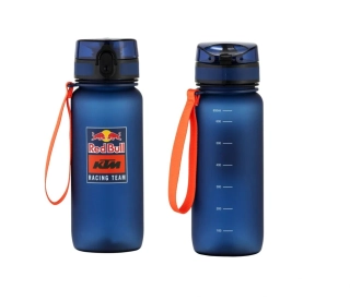 a Plastová sportovní láhev KTM RED BULL GRID barva modrá/oranžová objem 650 ml