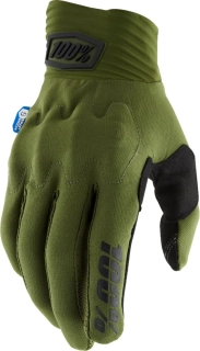 Motocyklové /MTB rukavice 100% COGNITO 10014-00025 barva zelená khaaki - pár