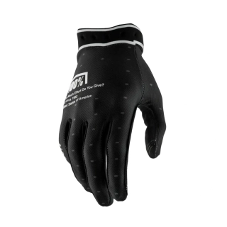 Motokrosové a MTB rukavice 100% RIDEFIT 10046-0000X barva černá/bílá