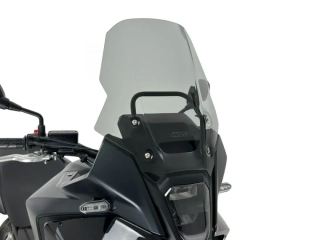 Plexi motocyklu WRS pro HONDA NX 400 rok 2024-2025 výška plexi 40,5 cm, barva kouřová
