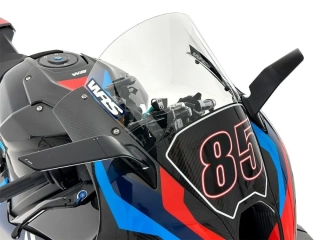 Plexi motocyklu WRS pro BMW M 1000 RR rok 2023-2024 barva čirá verze RACE 