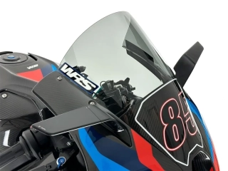 Plexi motocyklu WRS pro BMW M 1000 RR rok 2023-2024 barva kouřová verze RACE 