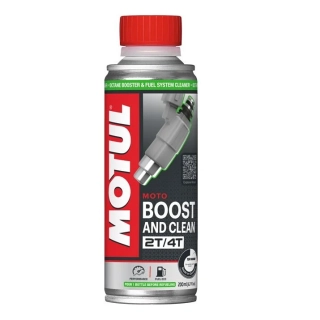 Přísada do paliva MOTUL BOOST & CLEAN MOTO balení 200 ml / postačuje až na 20 litrů benzínu